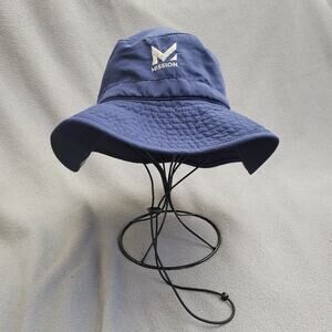 MISSION Hat Cap Boonie Bucket Wide Brim Performance Gear Snap Sides Strap Golf